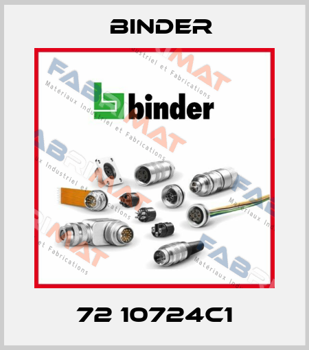 72 10724C1 Binder