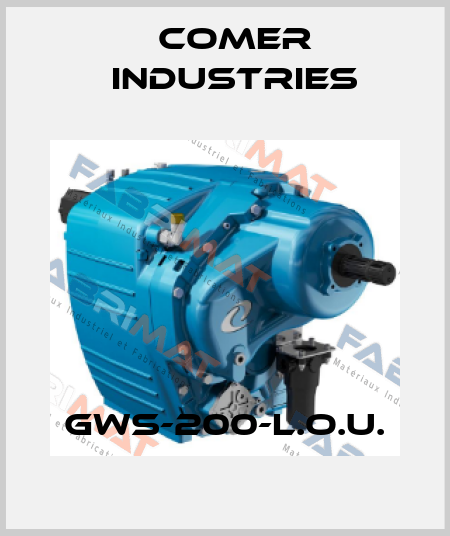 GWS-200-L.O.U. Comer Industries