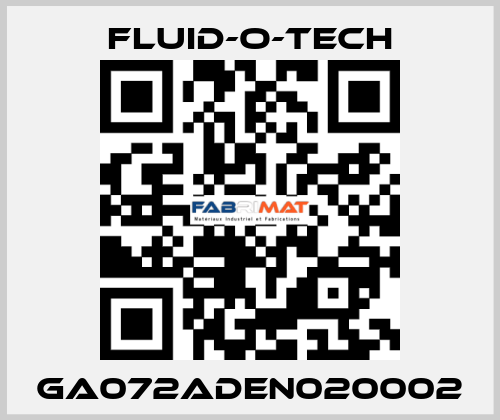 GA072ADEN020002 Fluid-O-Tech