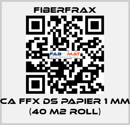 CA FFX DS PAPIER 1 MM (40 m2 roll) Fiberfrax