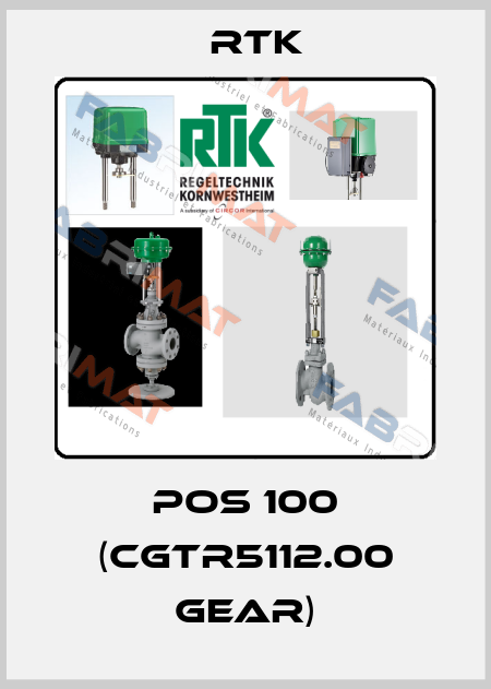 POS 100 (CGTR5112.00 GEAR) RTK