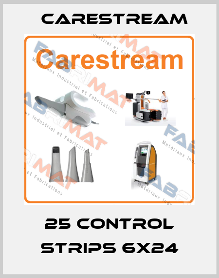 25 Control Strips 6x24 Carestream