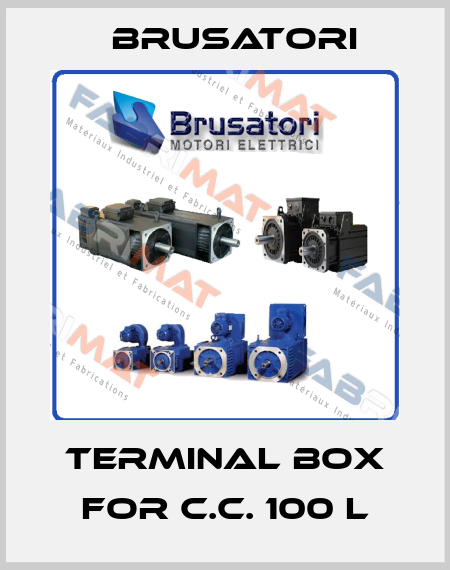 terminal box for C.C. 100 L Brusatori