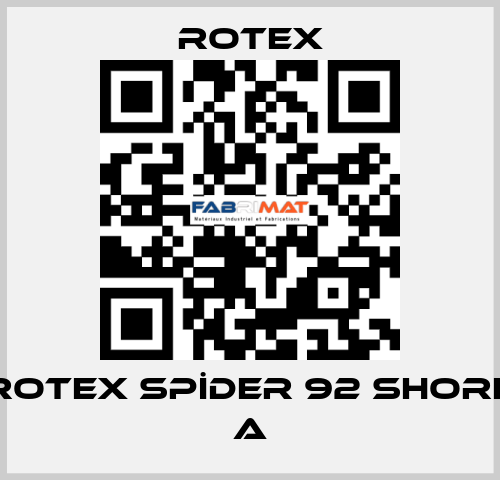 ROTEX SPİDER 92 SHORE A Rotex