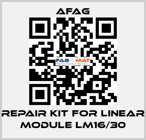 Repair kit for linear module LM16/30 Afag