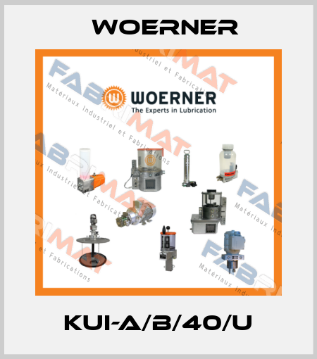 KUI-A/B/40/U Woerner