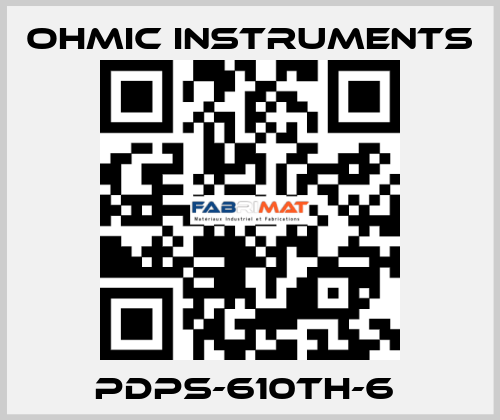PDPS-610TH-6  Ohmic Instruments