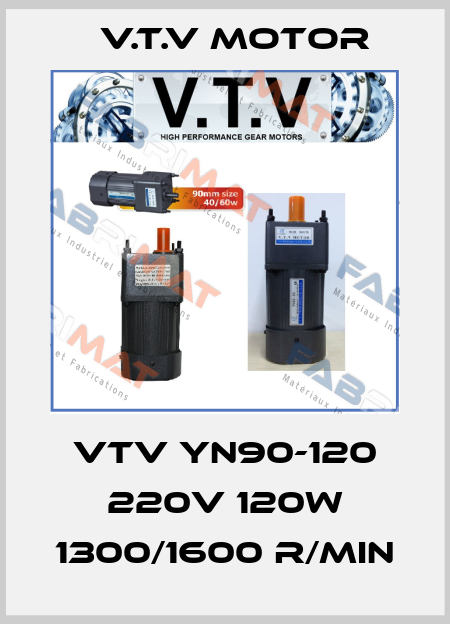 VTV YN90-120 220v 120w 1300/1600 r/min V.t.v Motor