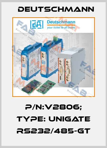 P/N:V2806; Type: UNIGATE RS232/485-GT Deutschmann
