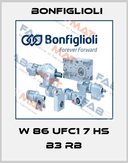 W 86 UFC1 7 HS B3 RB Bonfiglioli