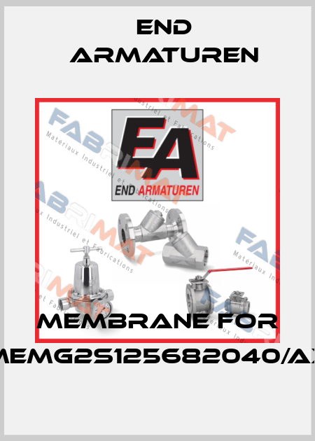 Membrane for MEMG2S125682040/AX End Armaturen