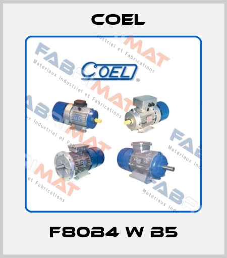 F80B4 W B5 Coel