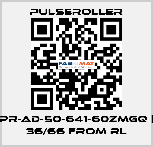 PR-AD-50-641-60ZMGQ | 36/66 from RL PULSEROLLER