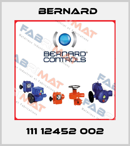 111 12452 002 Bernard