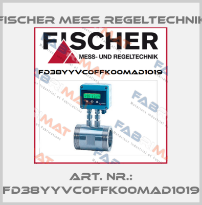 Art. Nr.: FD38YYVC0FFK00MAD1019 Fischer Mess Regeltechnik
