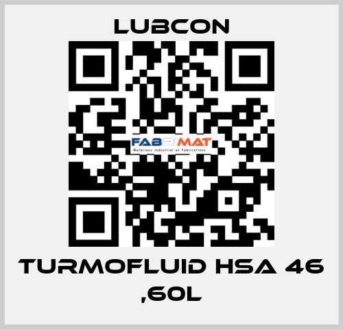 TURMOFLUID HSA 46 ,60l Lubcon