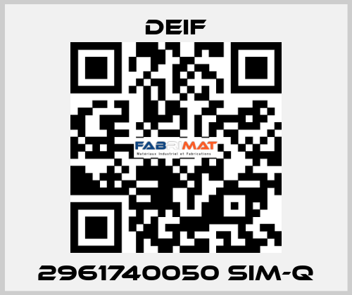 2961740050 SIM-Q Deif