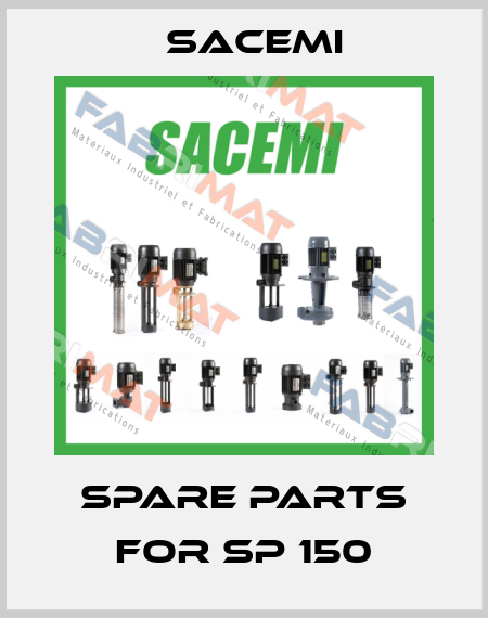Spare parts for SP 150 Sacemi