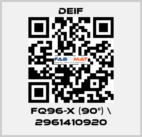 FQ96-x (90°) \ 2961410920 Deif