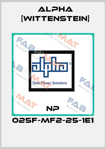 NP 025F-MF2-25-1E1 Alpha [Wittenstein]