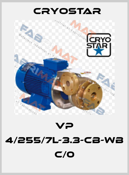 VP 4/255/7L-3.3-CB-WB C/0 CryoStar