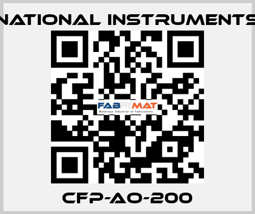 cFP-AO-200 National Instruments