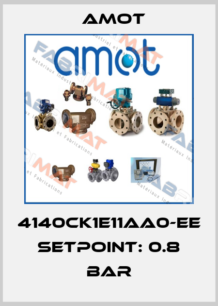 4140CK1E11AA0-EE setpoint: 0.8 bar Amot