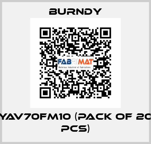 YAV70FM10 (Pack of 20 pcs) Burndy