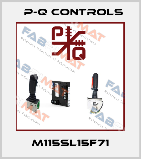 M115SL15F71 P-Q Controls