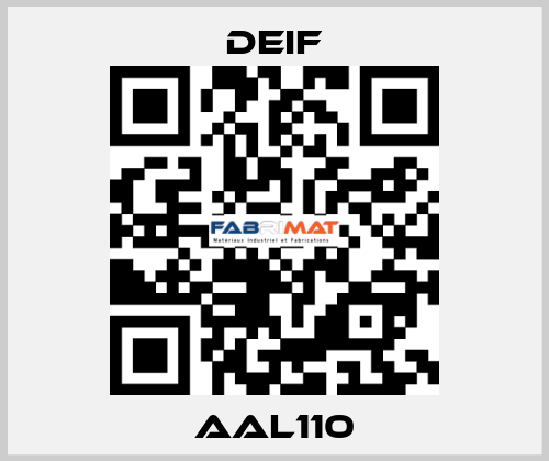 AAL110 Deif