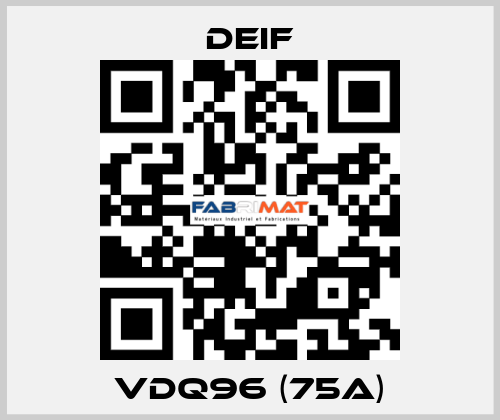 VDQ96 (75A) Deif