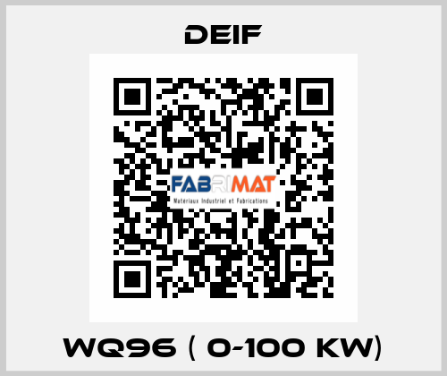 WQ96 ( 0-100 kw) Deif