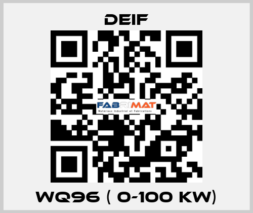 WQ96 ( 0-100 kw) Deif