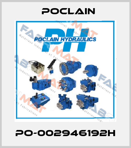 PO-002946192H Poclain