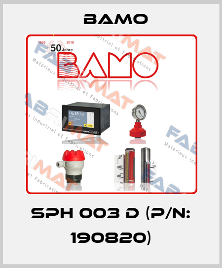 SPH 003 D (P/N: 190820) Bamo