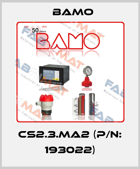 CS2.3.MA2 (P/N: 193022) Bamo