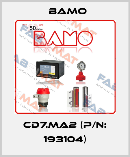 CD7.MA2 (P/N: 193104) Bamo