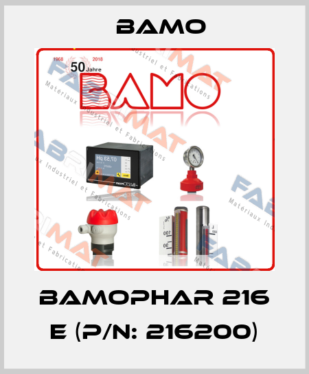 BAMOPHAR 216 E (P/N: 216200) Bamo