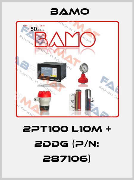 2PT100 L10m + 2DDG (P/N: 287106) Bamo