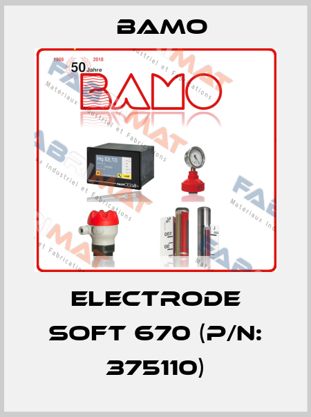 Electrode Soft 670 (P/N: 375110) Bamo