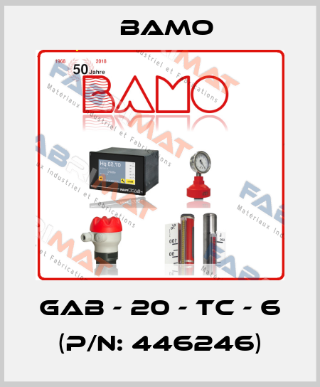 GAB - 20 - TC - 6 (P/N: 446246) Bamo