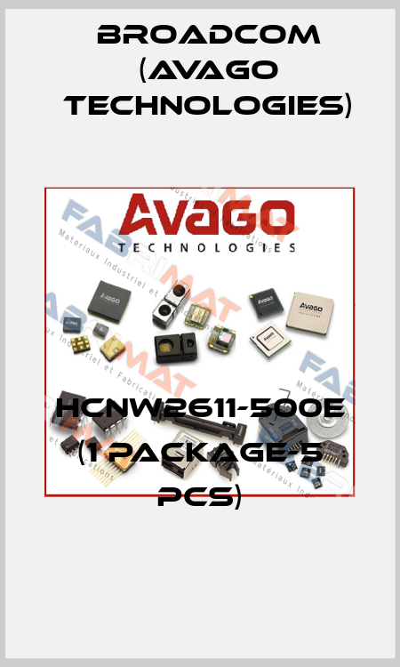 HCNW2611-500E (1 package-5 pcs) Broadcom (Avago Technologies)