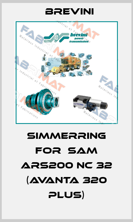 simmerring for  SAM ARS200 NC 32 (AVANTA 320 plus) Brevini
