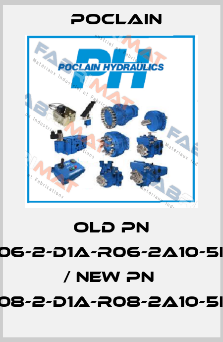 old PN MS06-2-D1A-R06-2A10-5E00 / new PN  MS08-2-D1A-R08-2A10-5E00 Poclain