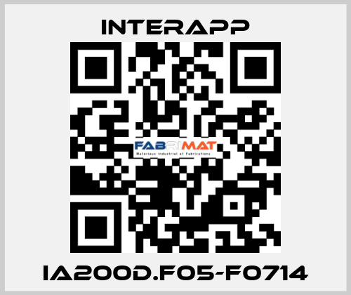 IA200D.F05-F0714 InterApp
