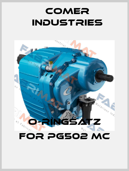 O-Ringsatz for PG502 MC Comer Industries