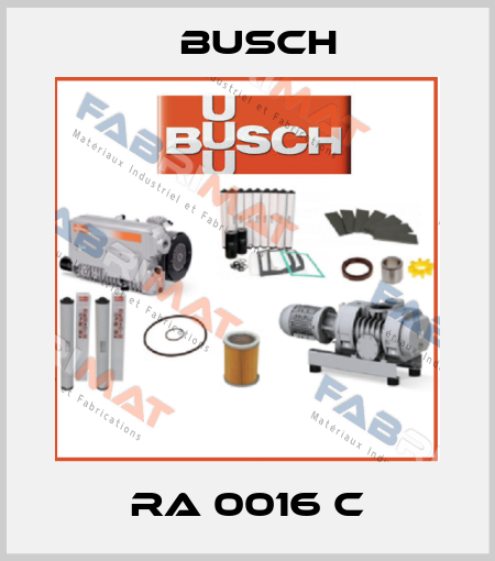 RA 0016 C Busch