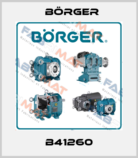 B41260 Börger