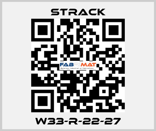 W33-R-22-27 Strack