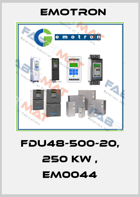 FDU48-500-20, 250 kW , EM0044 Emotron